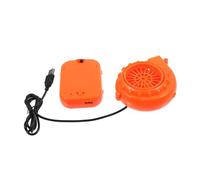 GALPADA Mini Ventilateur Souffleur USB avec Boîte à Piles Souffleur Air Portable pour Costume Gonflable Dinosaure Accessoire pour Déguisements Halloween et