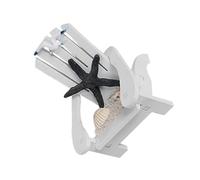 GALPADA Miniature Beach Chair Decoration Lifelike Nautical Micro Landscape Ornament for Doll Houses and Coastal Miniature Gardens Small Coastal Decor Accent