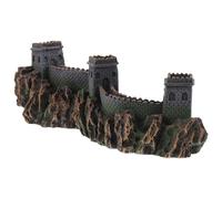 GALPADA Miniature Pont de Chine Décor Aquarium Ornement Culturel Unique pour Poissons et Aménagement Paysager