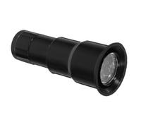 GALPADA Mire-œufs LED Portable pour Incubation D'œufs De Poule Et Caille, Lampe à Œufs Manuelle Compacte Noire, Testeur D'œufs De Volaille, Éclairage à Froid sans Chaleur pour Éclosion