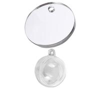 GALPADA Miroir D'entraînement Réversible pour Betta en Acrylique Sécurisé Décoratif Adapté aux Petits Aquariums et Bassins à Poissons Lot de 1 Set de Set