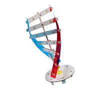GALPADA Modèle Adn à Assembler Éducatif Double Hélice pour Apprentissage Scientifique des Gènes Kit DIY pour Garçon Fille Garçons et Filles