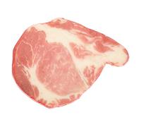 GALPADA Modèle De Simulation De Viande en PVC - Faux Gâteau Réaliste De Nourriture pour Enfants - De Boeuf Idéal pour Amusement Et Apprentissage