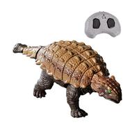 GALPADA Modèle Dinosaure Télécommandé Ankylosaure Éducatif pour Garçon Fille Ans Simulation Réaliste avec Sons et Mouvements Cadeau Anniversaire Garçon Fille