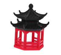 GALPADA Montagne pour Aquarium Statue Decoration Style Japonais Temple Paysagere Ornement Clôture Poissons Asiatique
