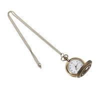 GALPADA Montre De Poche Rétro à Quartz pour Homme Et Femme Petite Montre Vintage Portable avec Chaîne