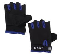 GALPADA Moufles de Cyclisme Demi-Doigts pour Garçon Fille, Confort Respirant en Nylon, Protection des Mains pour Sports et Équilibre à Vélo