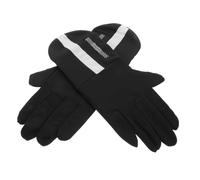 GALPADA Moufles de Protection Solaire D'été Femmes, Doigts Longs, Noirs | Nylon Léger et Fin, Paume Antidérapante Tactile, pour Conduite et Pêche, Style Respirant