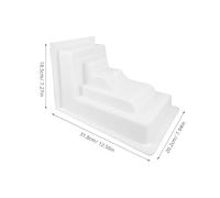 GALPADA Moule à Colonne Romaine en Plastique Léger pour Villa, Moulage Décoratif Extérieur, Modèle c Continu 30, Facile à Démouler, Moulage Précis pour Architecture Européenne