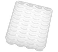 GALPADA Moule à Mini-rouleaux pour Fabrication de Tuiles Miniatures en Silicone et Bois, Accessoire DIY pour Décor Micro Paysage et Scènes Miniatures