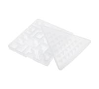 GALPADA Moule Pyramide Silicone Flexible pour Bricolage DIY Moule Triangle Résistant pour Jouets Créatif pour Puzzle