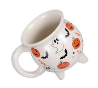 GALPADA Mug Céramique pour Halloween Tasse à Café Unique pour Chaud pour Anniversaires Occasions Spéciales Compatible Vaisselle