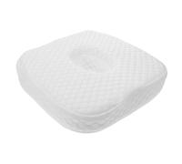 GALPADA Oreiller de Pression Auriculaire en Mousse à Mémoire de Forme Blanc, Soutien Stable et Hygiénique pour Soins Post-perçage, pour Salons de Beauté Professionnels et Usage à Domicile