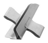 GALPADA Outil de Bord de Cloison Sèche en Acier Inoxydable Résistant la Corrosion la Déformation, Truelle D'angle Argentée 2pcs pour Usage Intérieur et Extérieur