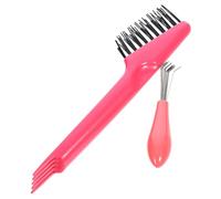 GALPADA Outil de Nettoyage Brosse à Cheveux Compact Léger Brosse Nettoyante Peigne Pratique pour Voyage et Usage Quotidien Accessoire Essentiel pour Maison et Salon