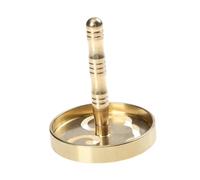 GALPADA Outil de Pressage pour Cendres Cuivre Moule Incense Ash Presser Confortable Antidérapant pour Salon Bureau Yoga Temple