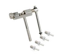 GALPADA Outil de Réparation Vélo Acier Séparateur de Chaîne pour Route et VTT Extracteur Rapide de Maillons avec Goupilles de Rechange Accessoire Pratique pour Entretien et Démontage