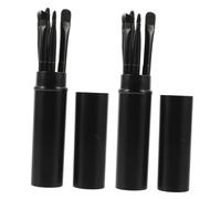 GALPADA Outils De Nettoyage pour Pièces De Montre Brosse Haute Précision 5 Pcs Polypropylène Noir Accessoire Horloger Professionnel Entretien Montre Délicate