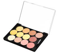 GALPADA Palette de Maquillage Vide Magnétique Compacte avec Plateau Plastique Résistant et Rangement pour Pinceau Palette Fard à Paupières Portable pour Voyage et Usage Quotidien
