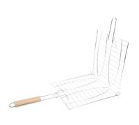 GALPADA Panier à Barbecue pour Poisson Et Grillades Ustensiles De Cuisine avec Pince pour Rôtir Ailes De Poulet Jambon Steaks Et Légumes