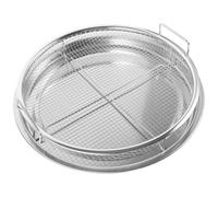 GALPADA Panier de Barbecue en Acier Inoxydable, Plateau Argenté Multi-Usage | Résiste à Corrosion, Nettoyage Facile, Design Antiadhésif, pour Cuisson Extérieure et Service Alimentaire