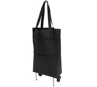 GALPADA Panier de Courses Pliable à roulettes Caddy Léger et Résistant Grande Capacité pour Fruits Légumes et Rangement Réutilisable pour Courses et Usage Quotidien