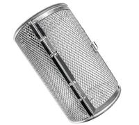 GALPADA Panier Rotatif Acier Inoxydable pour Four et Friteuse à Air Cage à Griller Multifonction pour Noix Fruits Secs et Viande Accessoire de Cuisson pour Barbecue et Cuisine Maison