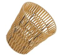 GALPADA Panier Tissé PP pour Rangement Domestique Corbeille à Déchets Polyvalente Panier à Linge Compact Kaki Rangement Pratique pour Jouets et Petits Objets