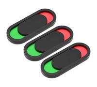 GALPADA Panneau D'affichage Toilettes 3 Pièces Pmma Noir Pratique pour Identification Wc Occupé Centres Commerciaux