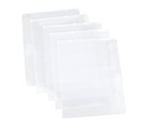 GALPADA Paquet à Chaussures Transparents en Plastique Hdpe Épais, Lot de 5, Étanches et Résistants la Poussière, Taille Moyenne, pour Voyage et Rangement Pratique des Chaussures