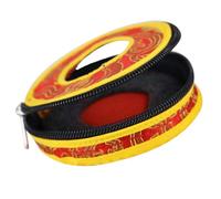 GALPADA Paquet de Rangement pour Cloches du Népal Étui Brodé à Fermeture Sécurisée Housse pour Cymbales Bouddhistes Usage Voyage et Présent Accessoires pour Contemplation