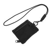 GALPADA Paquet de Rangement Suspendu Noir en Tissu Oxford Résistant à l'usure, Pochette Multifonction pour Camping et Voyage, Protège Petits Objets avec Fermeture Sécurisée