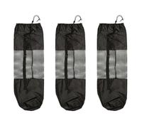GALPADA Paquet Filet Portable 3 Pièces pour Tapis de Yoga en Polyester Cordon de Serrage et Sangle pour Rangement Quotidien et Sports de Plein Air