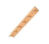 GALPADA Patère Murale Bois sans Perçage Crochet Mural Bois Naturel Porte-manteau Robuste pour Vêtements et Accessoires Support Décoratif pour Entrée et Chambre de Crochets
