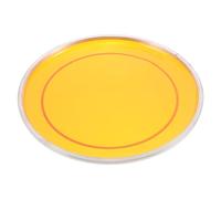 GALPADA Peau Réponse Orange Métal Double Pouces 10 de Couche en la Améliore Qualité Sonore Rapide pour Caisse Claire et Grosse pour Performances Professionnelles