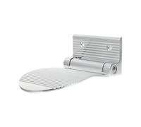 GALPADA Pédale simple antirouille pour personnes âgées en aluminium spatial argentée, accessoire repose-pieds idéal pour usage dans salle de bain et soins des pieds