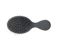 GALPADA Peigne à Cheveux De Massage En Poils De Porc Noir Avec Coussin Gonflable Portable Léger Pour Femmes Et Filles Soins Capillaires Massage Du Cuir Chevelu