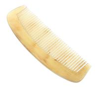 GALPADA Peigne Corne Naturel Anti- Pour Cheveux Et Démêlés Prévient La Chute Des Cheveux Et Favorise La Circulation Sanguine