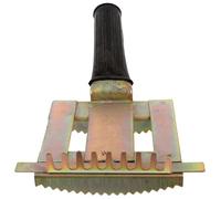 GALPADA Peigne de Toilettage Métal pour Bétail et Moutons Râteau Antiprurigineux pour Enlever Poils Animaux Élimine Poils Morts et Nœuds Outil de Soin Confortable et Robuste