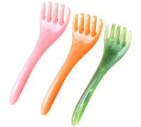 GALPADA Peignes de Massage pour Cuir Chevelu Lot de 3, Résine, Petites Tailles, Masseurs pour Femmes, Détendre le Cuir Chevelu, Usage Quotidien, Outils Ergonomiques