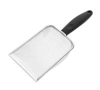 GALPADA Pelle à Sable pour Garçon Fille Pelle de Collecte de Coquillages avec Filtre de Plage Multifonctionnel Noir Mailles