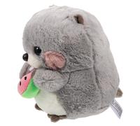 GALPADA Peluche Marmotte en Peluche Grise 20 CM pour Garçon et Filles Coussin Doudou Animal Doux Peluches pour Bébés Présent Anniversaire Décoration Chambre Garçon et Filles