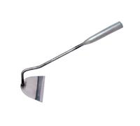 GALPADA Petit Outil de Jardinage Houe Acier Inoxydable Portable et Ergonomique Résistant à Usure Adapté Au Désherbage et Au Bêchage Extérieur