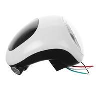 GALPADA Phare de Scooter Électrique Blanc Affichage de Batterie et Klaxon Intégré, Facile à Installer en Plastique pour Trottinette Électrique Sécurisée