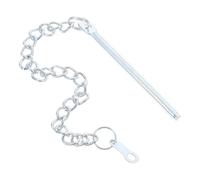 GALPADA Pièce de Rechange Chaîne Métallique pour Parasol de Jardin et Terrasse, Fixation Robuste pour Parapluies Déportés, Accessoire Solide en Métal, Kit Réparation Parasol Extérieur,