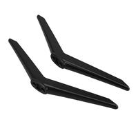 GALPADA Pied TV Stable avec Vis pour Écran LED Support de Remplacement Réglable Base Solide pour Téléviseurs Salon Chambre et Bureau de Noirs