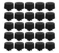 GALPADA Pieds à Enfoncer Anti-Vibrations pour Boîtier Pc, Lot de 25 Coussinets Antichocs Compatibles Orifices 8 MM, Supports Robustes Antidérapants pour Ordinateur Gaming sur Surface