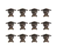 GALPADA Pieds Décoratifs en Alliage de Zinc Rétro 20 Pcs Supports pour Boîtes à Bijoux Coffrets en Bois et Caisses à Vin Finition Lisse Protection D’Angle Accessoires pour Meuble