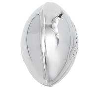 GALPADA Pierre Glaçante en Acier Inoxydable Réutilisable Forme Rugby pour Whisky et Vin, Robuste et Incassable, pour Café et Boulangerie