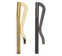 GALPADA Pince à Billets Pliable en Fer Ressort, Lot de 2pcs, Design Classique et Simple, pour Portefeuilles à Deux Volets, Sécurise Billets sans Glisser